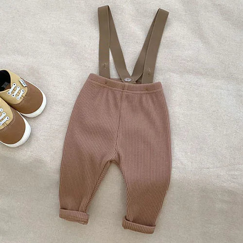 Salopette A Maglia Per Neonato