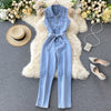 Outfit Salopette Jeans Donna