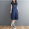 Salopette Corte Jeans