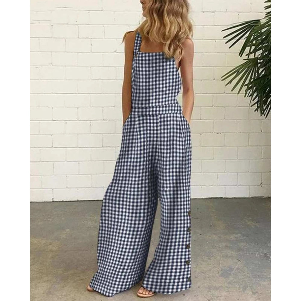 Salopette Blu Donna