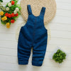 Salopette Di Jeans Bambina