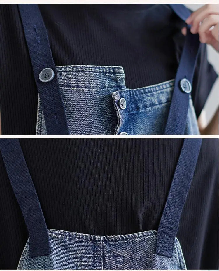 Salopette Jeans Oversize