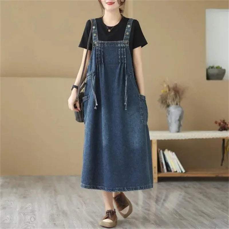 Abito Salopette Jeans