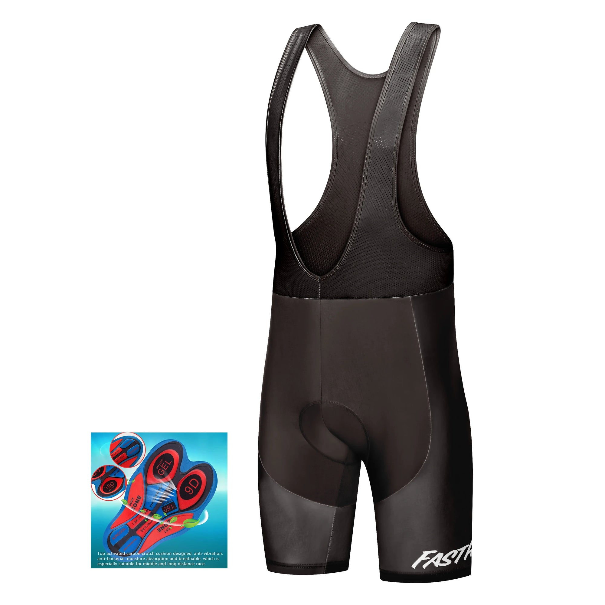 Salopette Ciclismo Nera