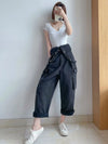 Salopette Denim Nera