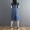 Salopette Corte Jeans