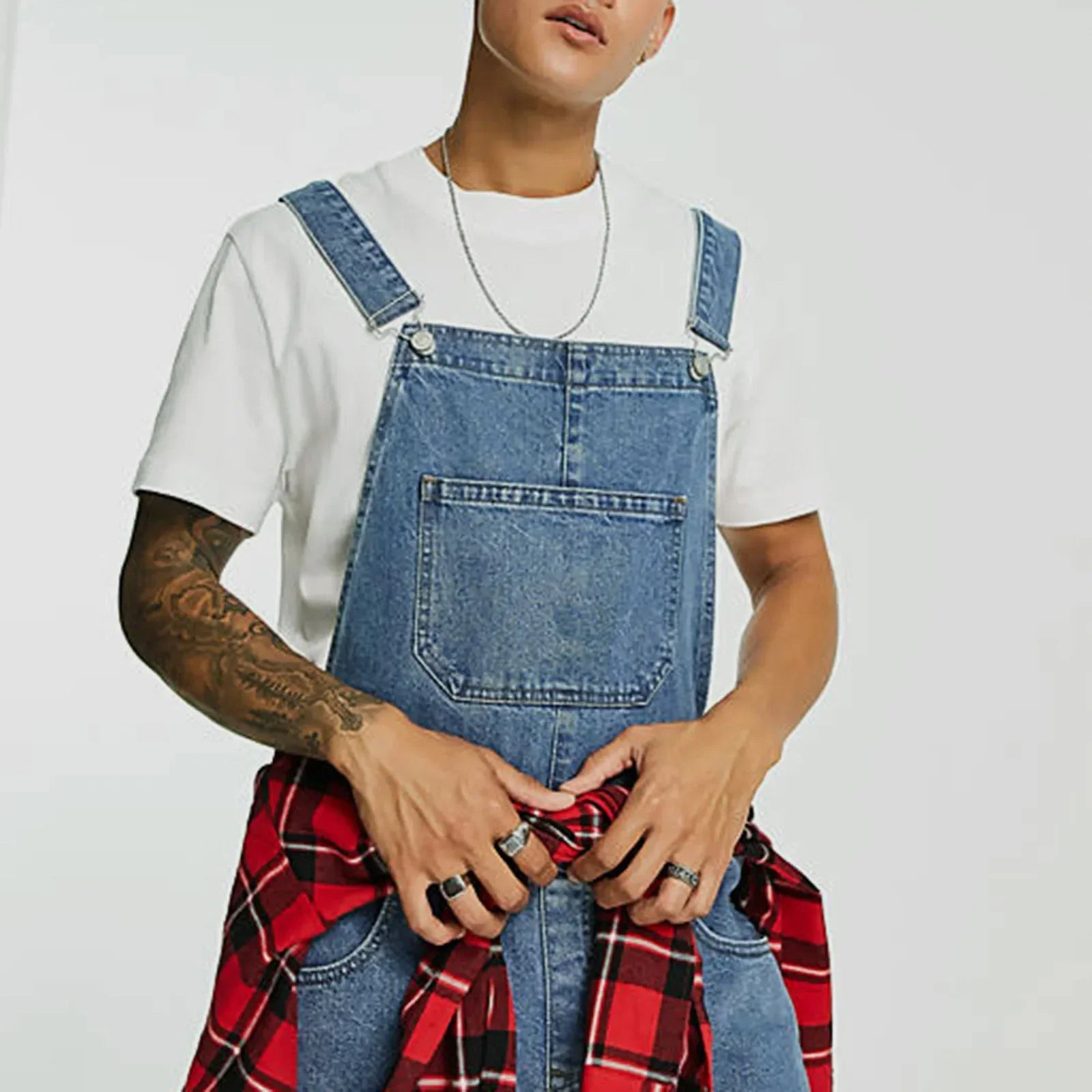 Salopette Jeans Morbida