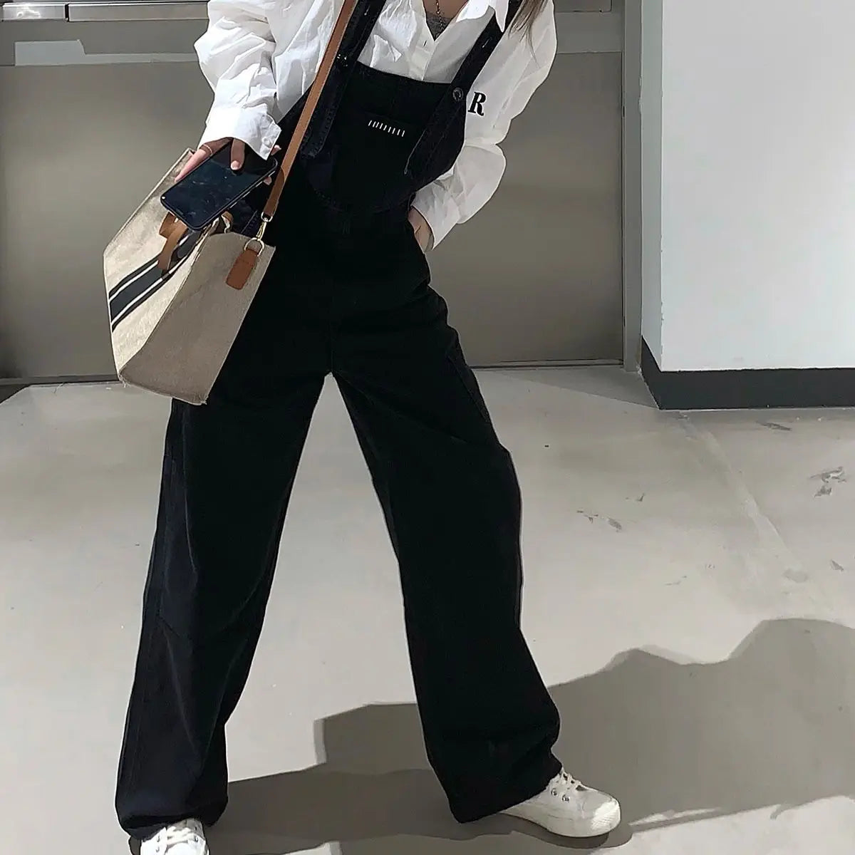 Salopette En Jean Femme