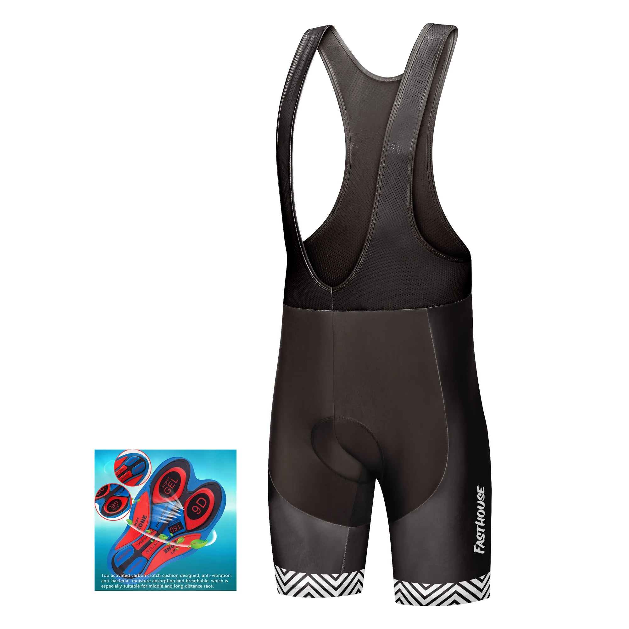 Salopette Ciclismo Nera