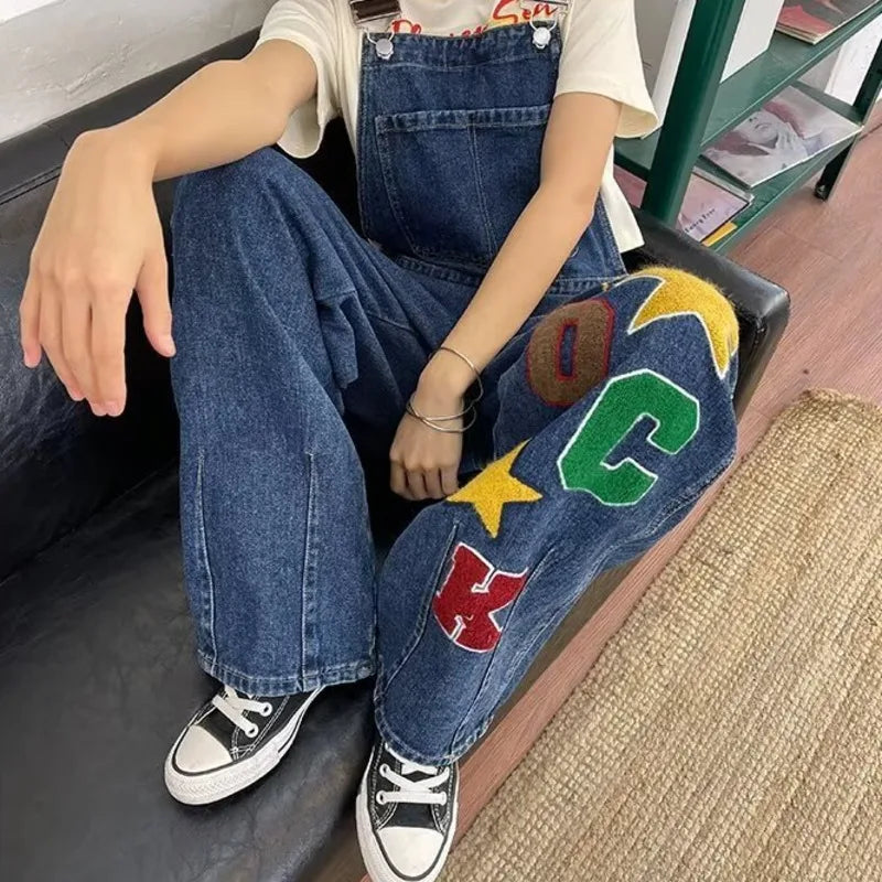 Salopette Jeans Retro Vintage