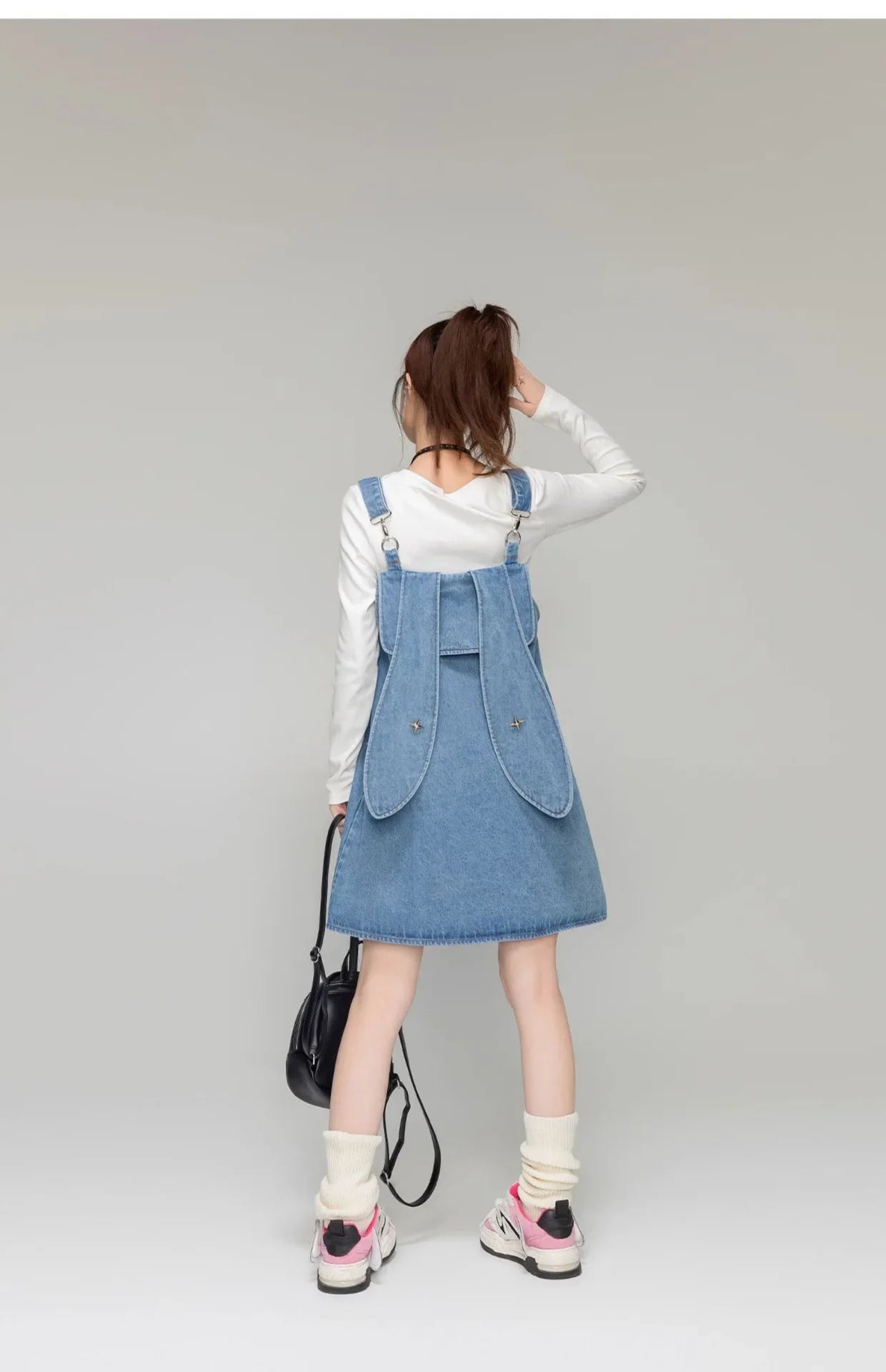 Salopette Jeans Leggero Donna