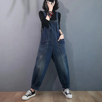 Salopette Jeans Vintage Donna